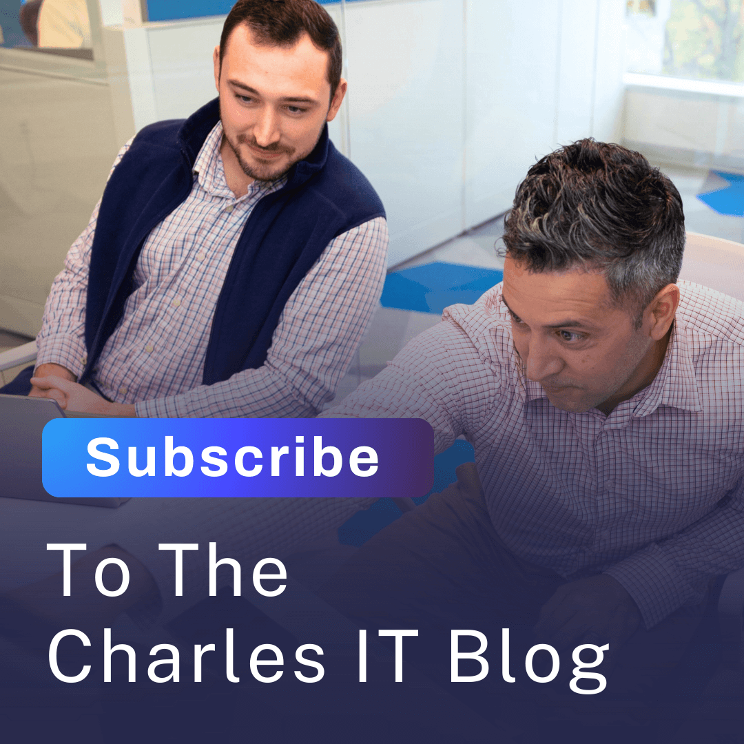Subscribe to the Charles IT Blog